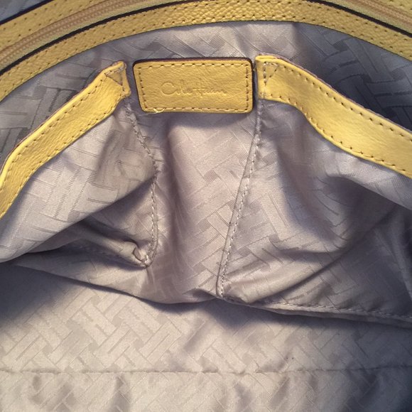 COLE HAAN YELLOW SHOULER BAG - Picture 6 of 7